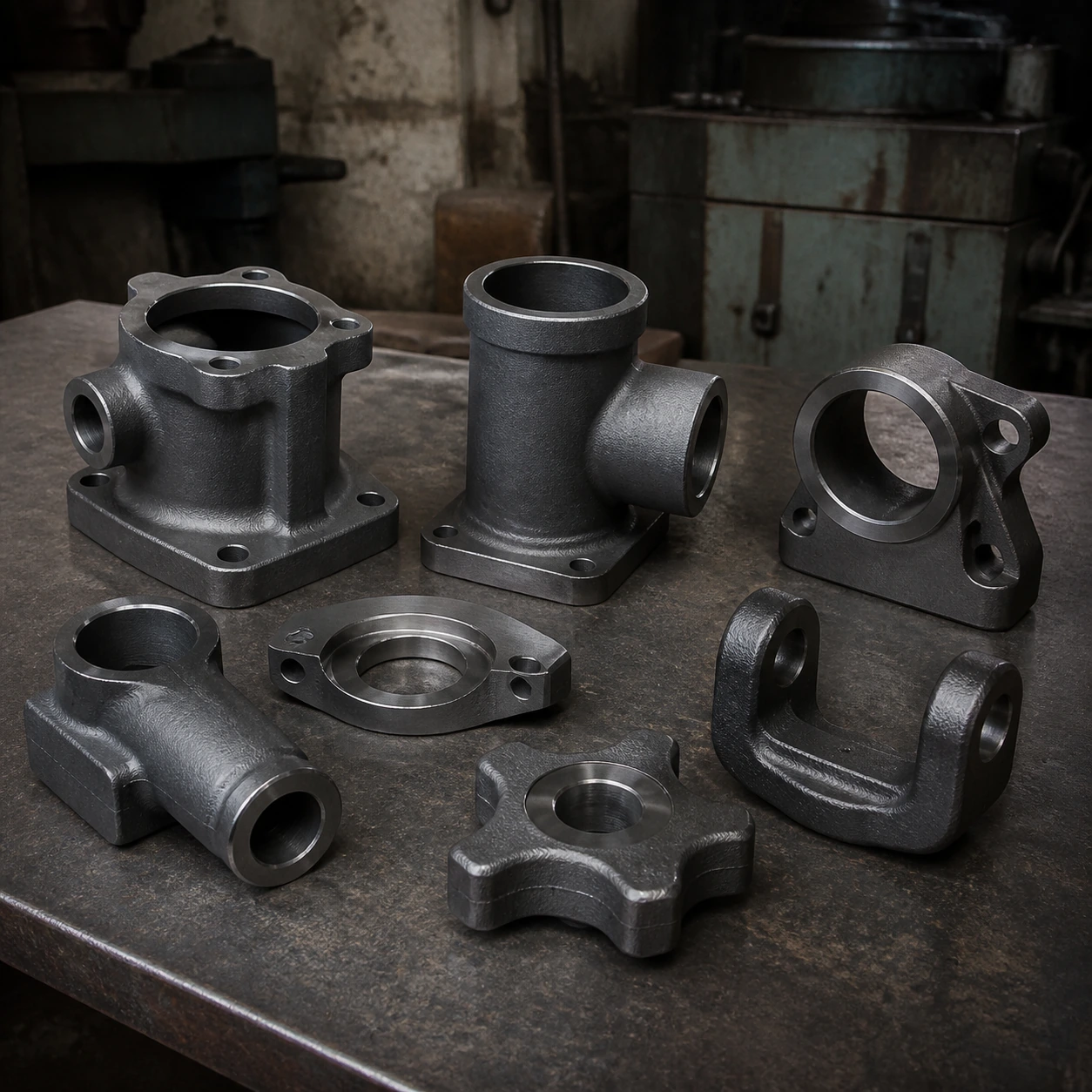 Carbon & Low-Alloy Steel Castings produced by investment casting